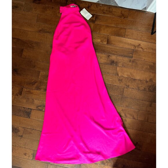 Evianna Satin Gown MISHA | Size Large (US 8-10) - Picture 12 of 13